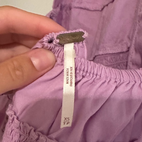 Free People purple mini dress. Size XS. Worn once. - Picture 3 of 4